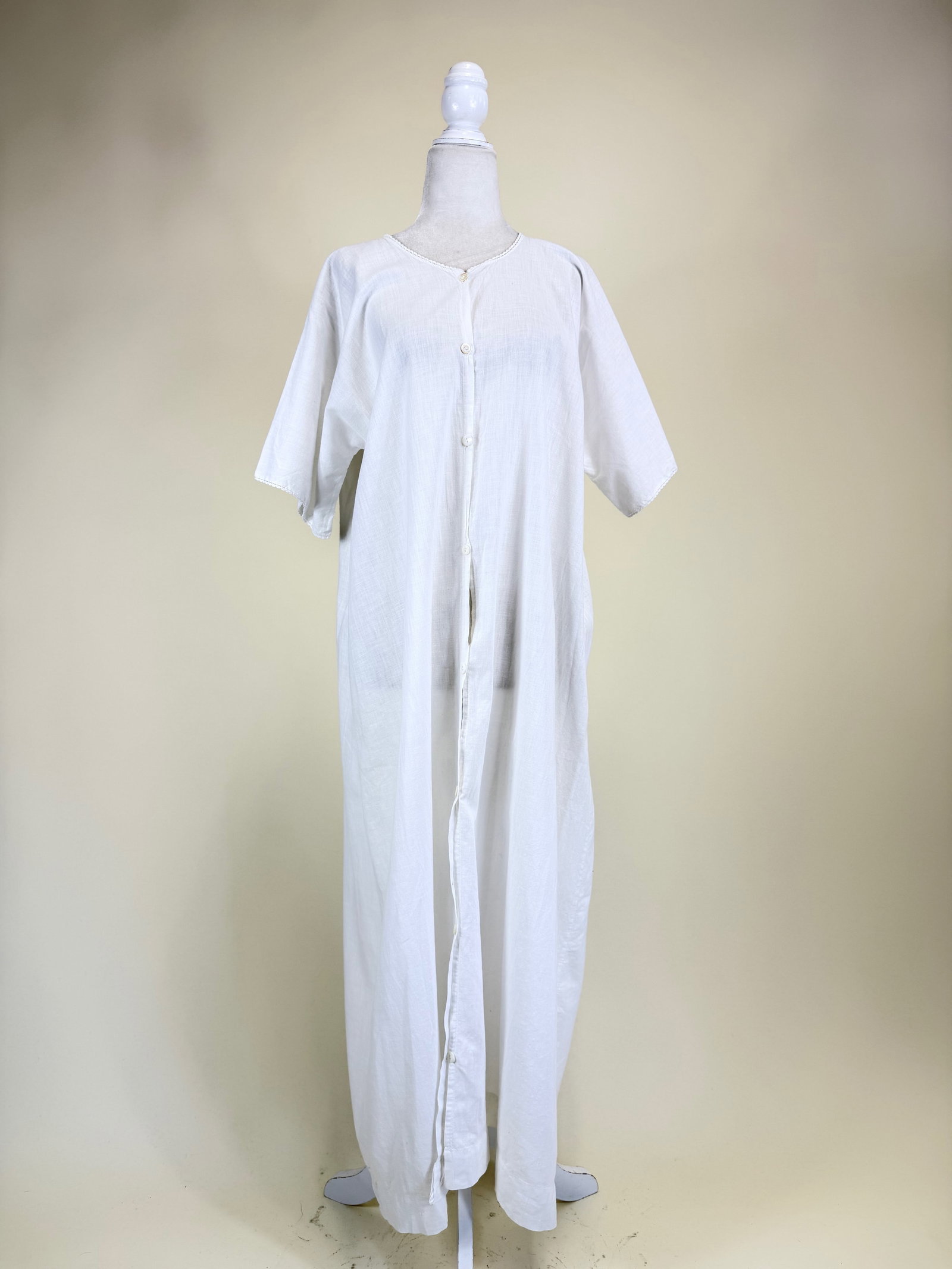 Antique Entirely Handsewn Cotton Wrapper (1 of 8)