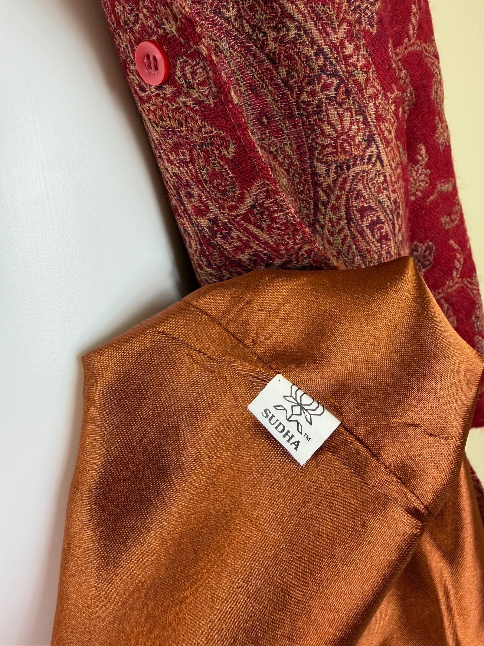 Wool Paisley Coat - 9