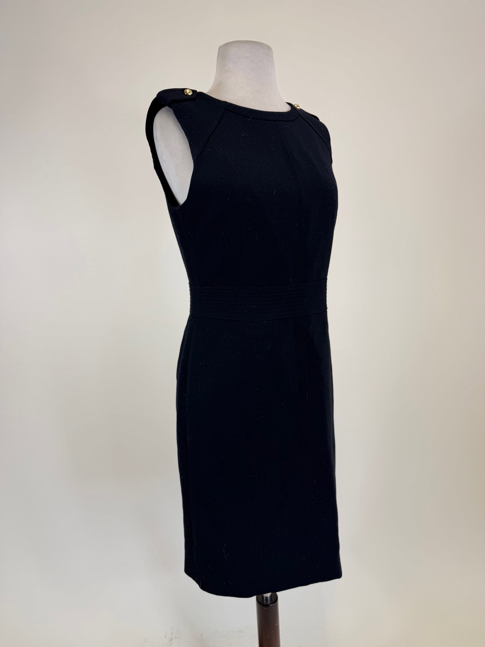 Tory Burch Cocktail Sheath: B 36", W 30", good condition, see photos