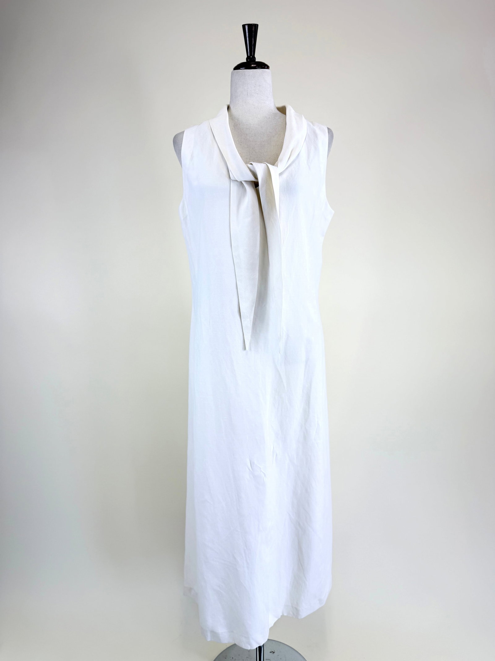 J. PETERMAN SILK & LINEN BLEND SUMMER DRESS (1 of 6)