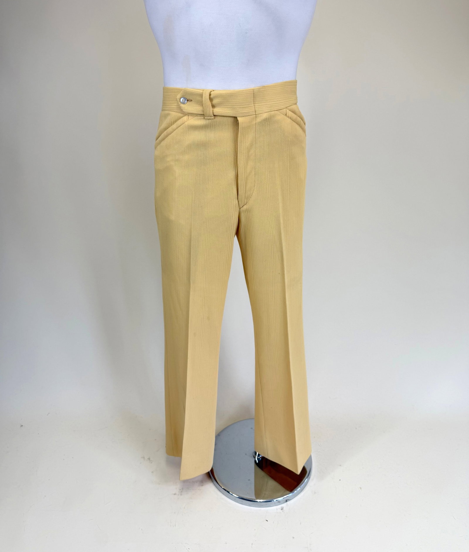 PAIR OF VINTAGE 1970s JANSEN MEN'S TROUSERS: W 30", L 40", good condition