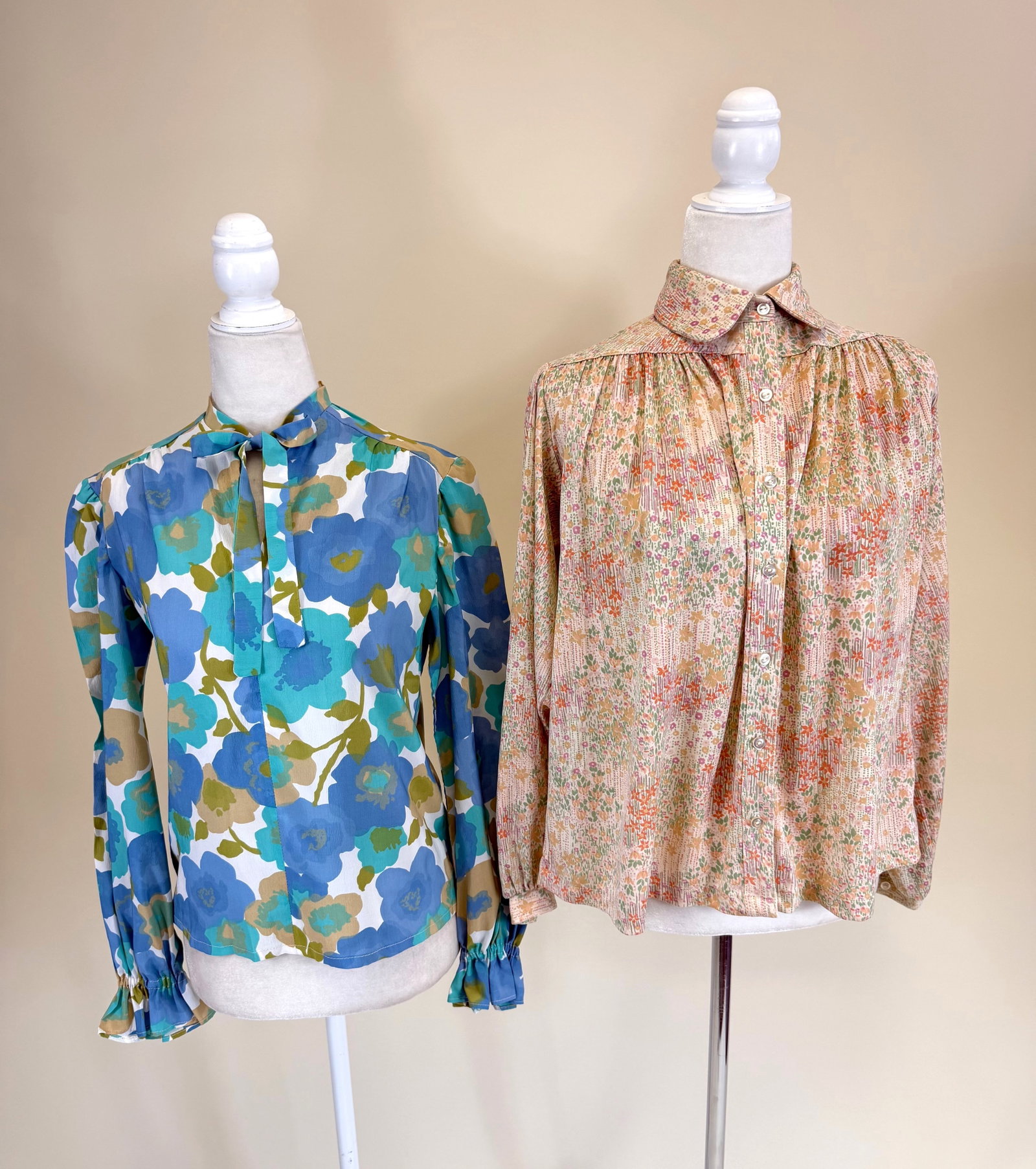 TWO VINTAGE 1970s/80s BLOUSES (1 of 8)