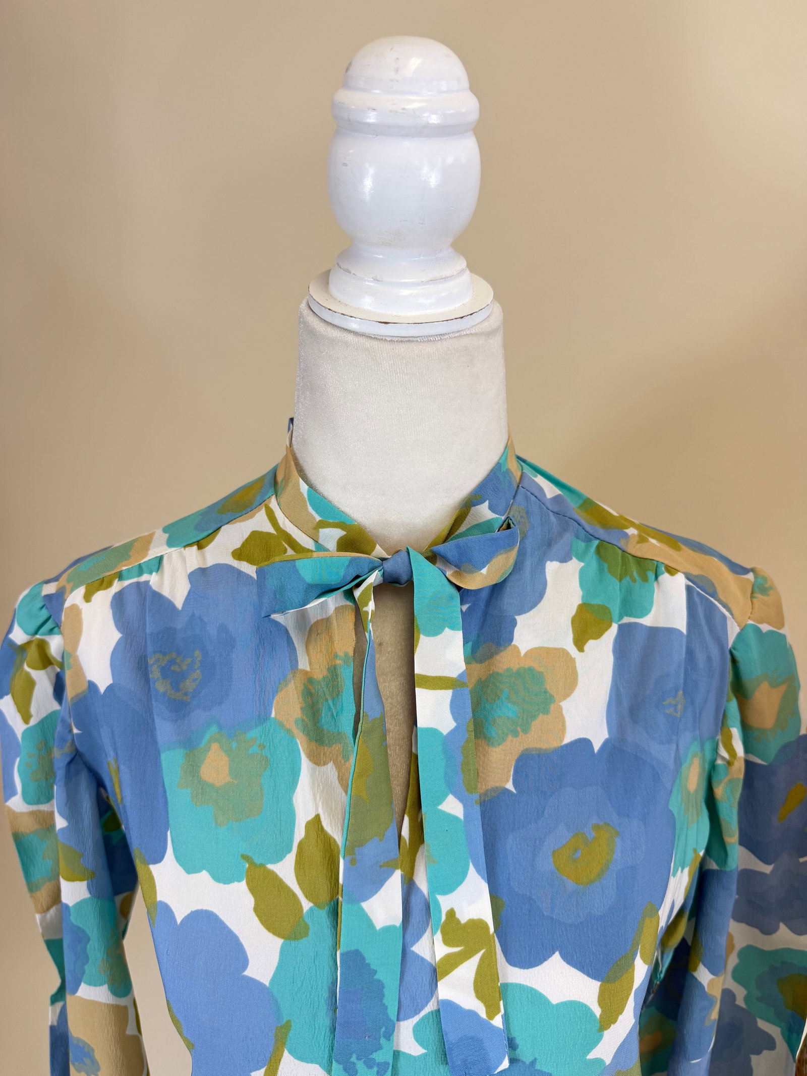 TWO VINTAGE 1970s/80s BLOUSES - 5