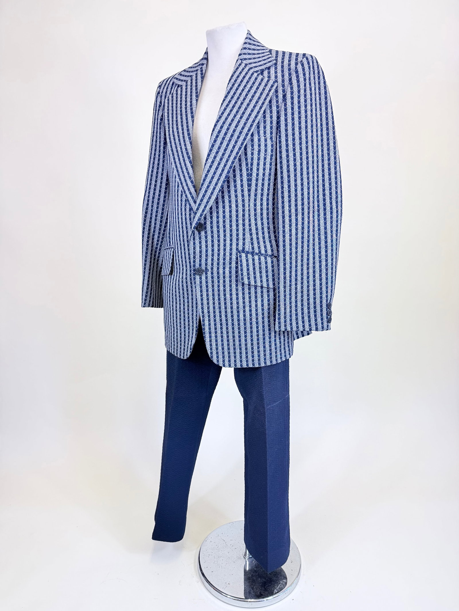 VINTAGE 1980s OLEG CASSINI TROUSERS & 1970s CLUBMAN BLAZER (1 of 10)