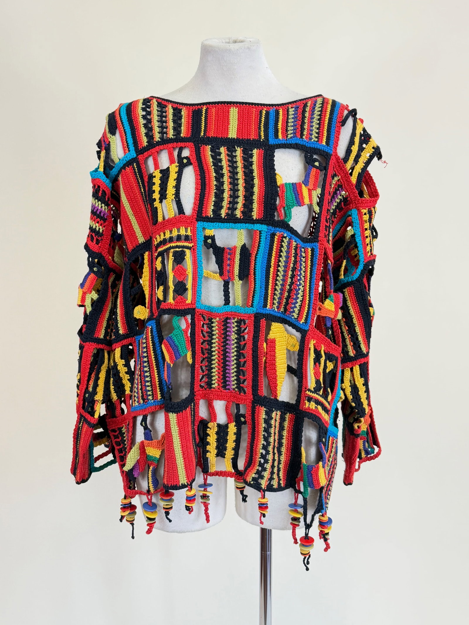 VINTAGE NOVELTY KNIT SWEATER (1 of 9)