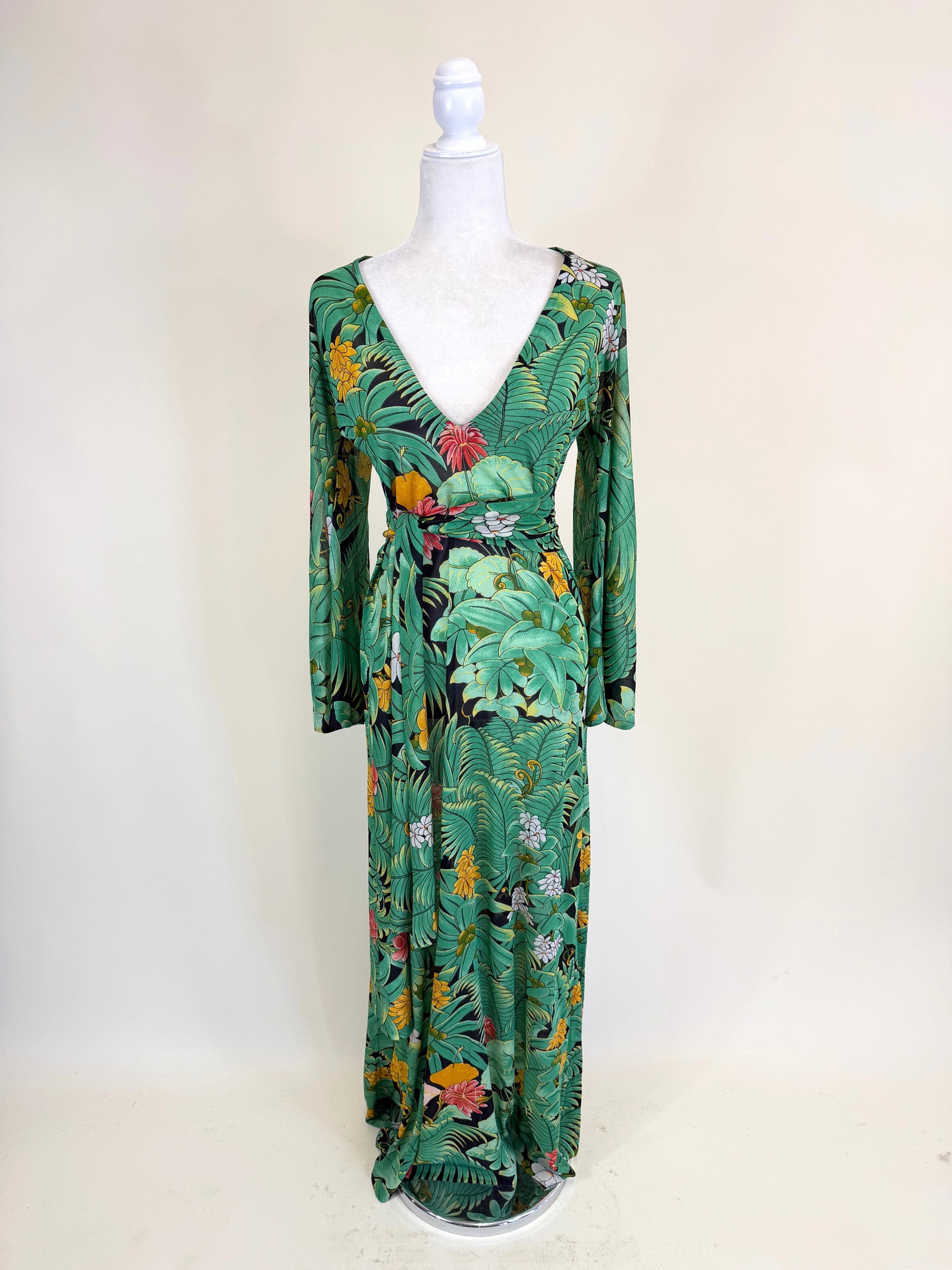 FABULOUS VINTAGE 1970s GOTTEX MAXI DRESS (1 of 9)