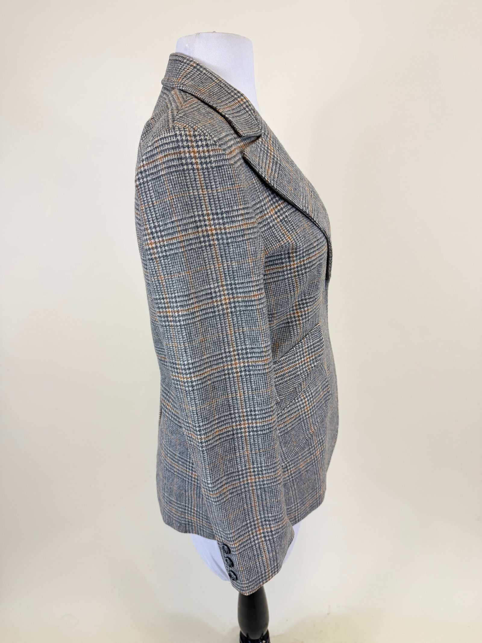 VINTAGE 1960s WOOL BLAZER - 3