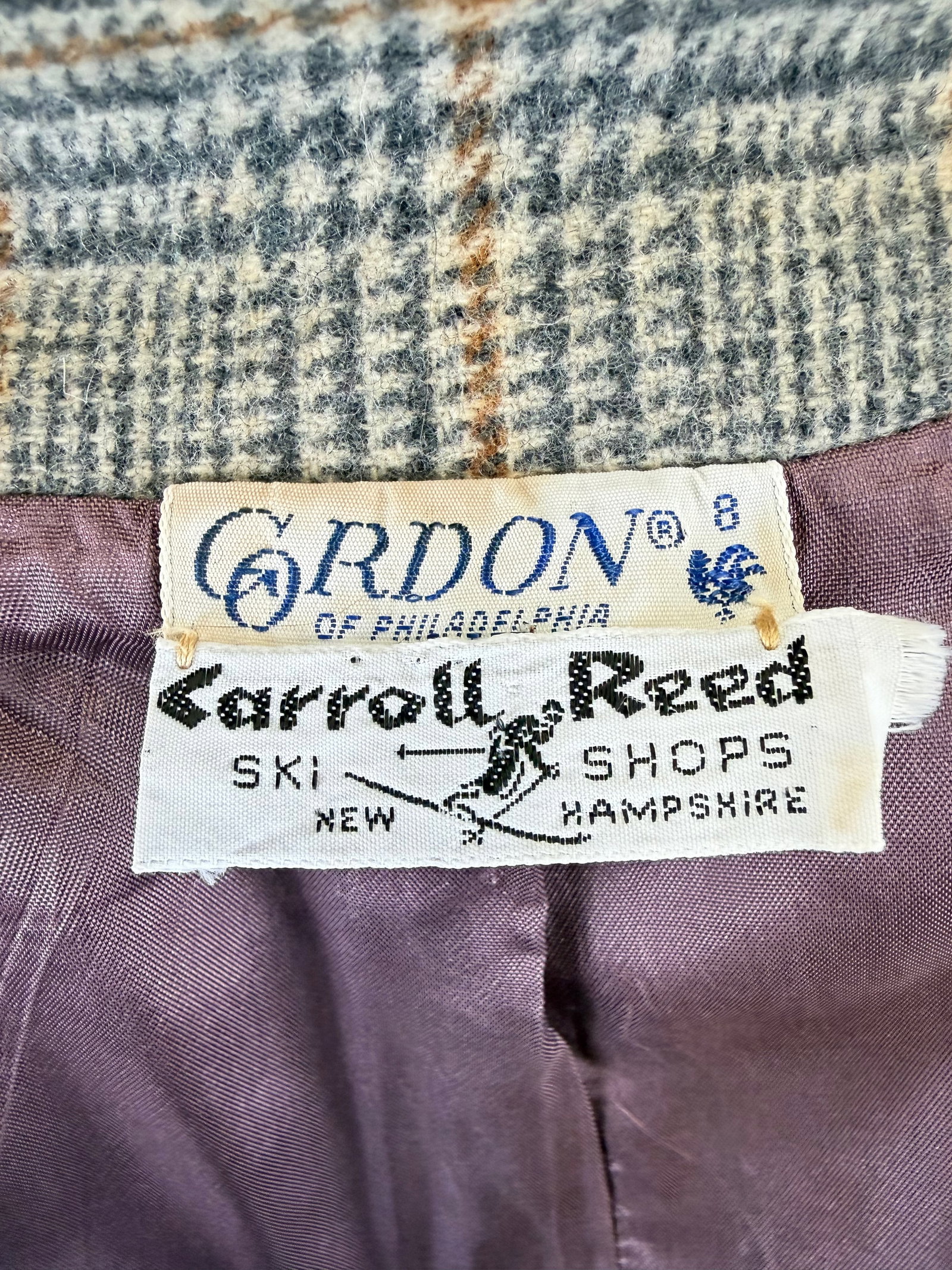 VINTAGE 1960s WOOL BLAZER - 7