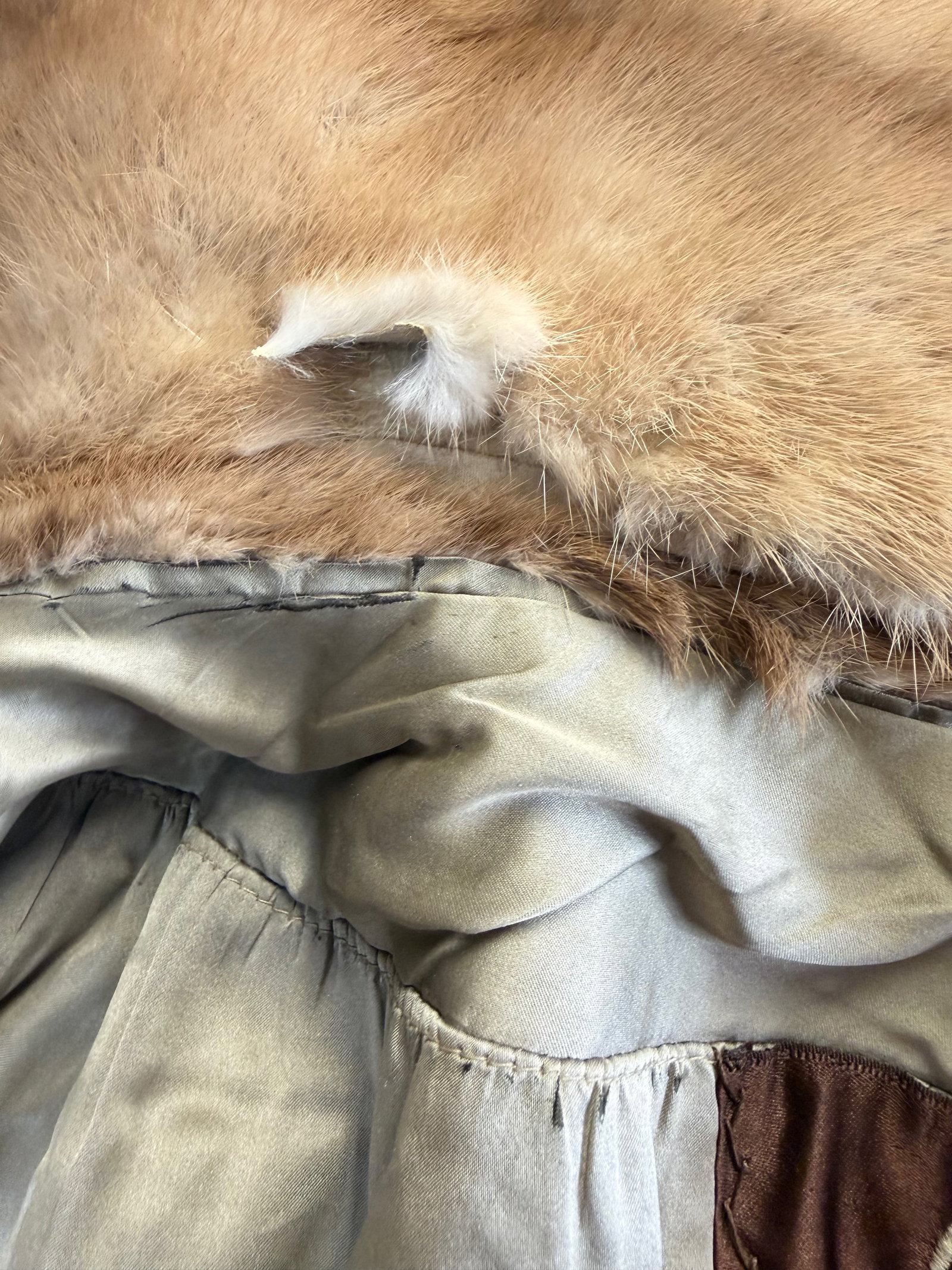 VINTAGE 1960s MINK JACKET - 8