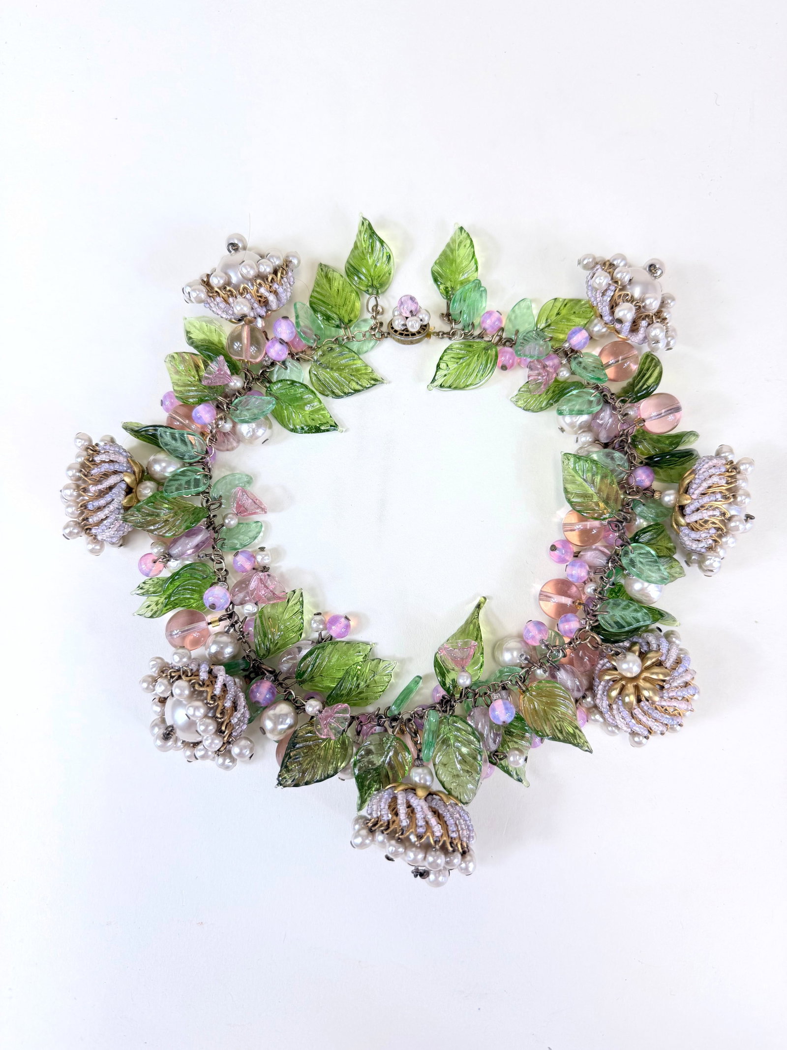 VINTAGE MIRIAM HASKELL STATEMENT CHOKER - 4