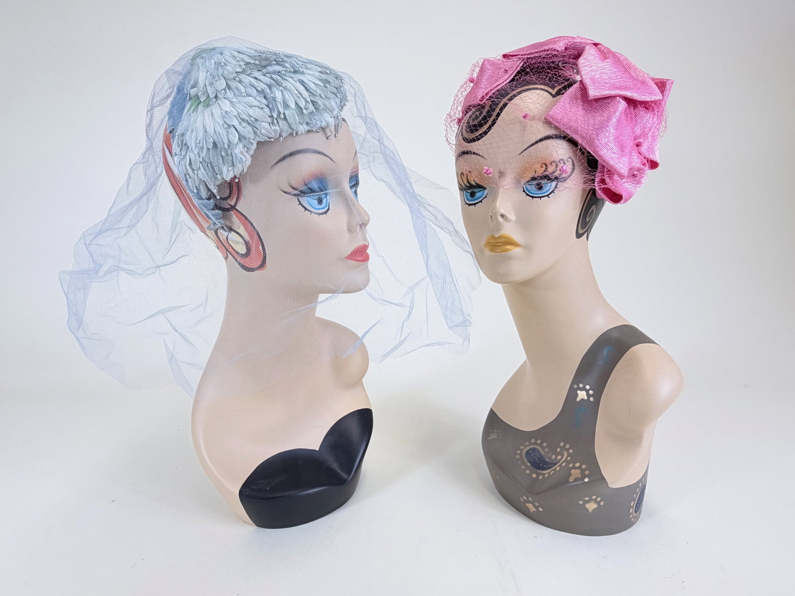 TWO VINTAGE 1960s FASCINATORS (1 of 8)