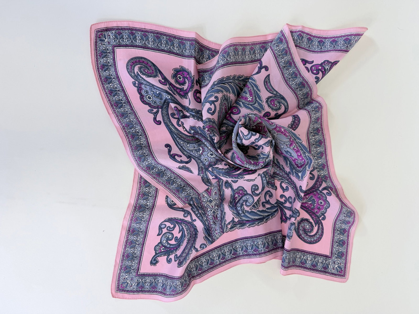 SIX SILK SCARVES - 4