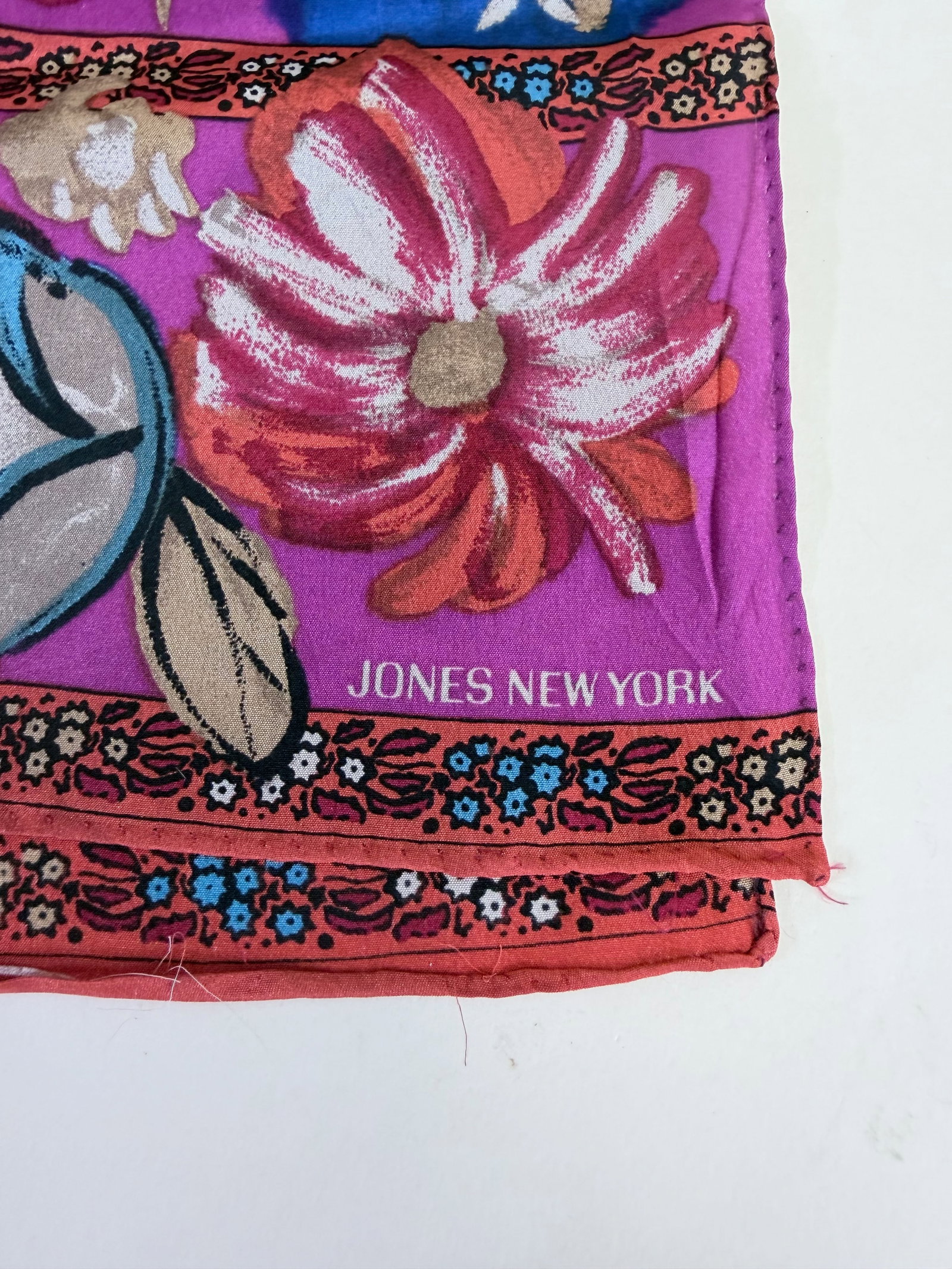 SIX SILK SCARVES - 8