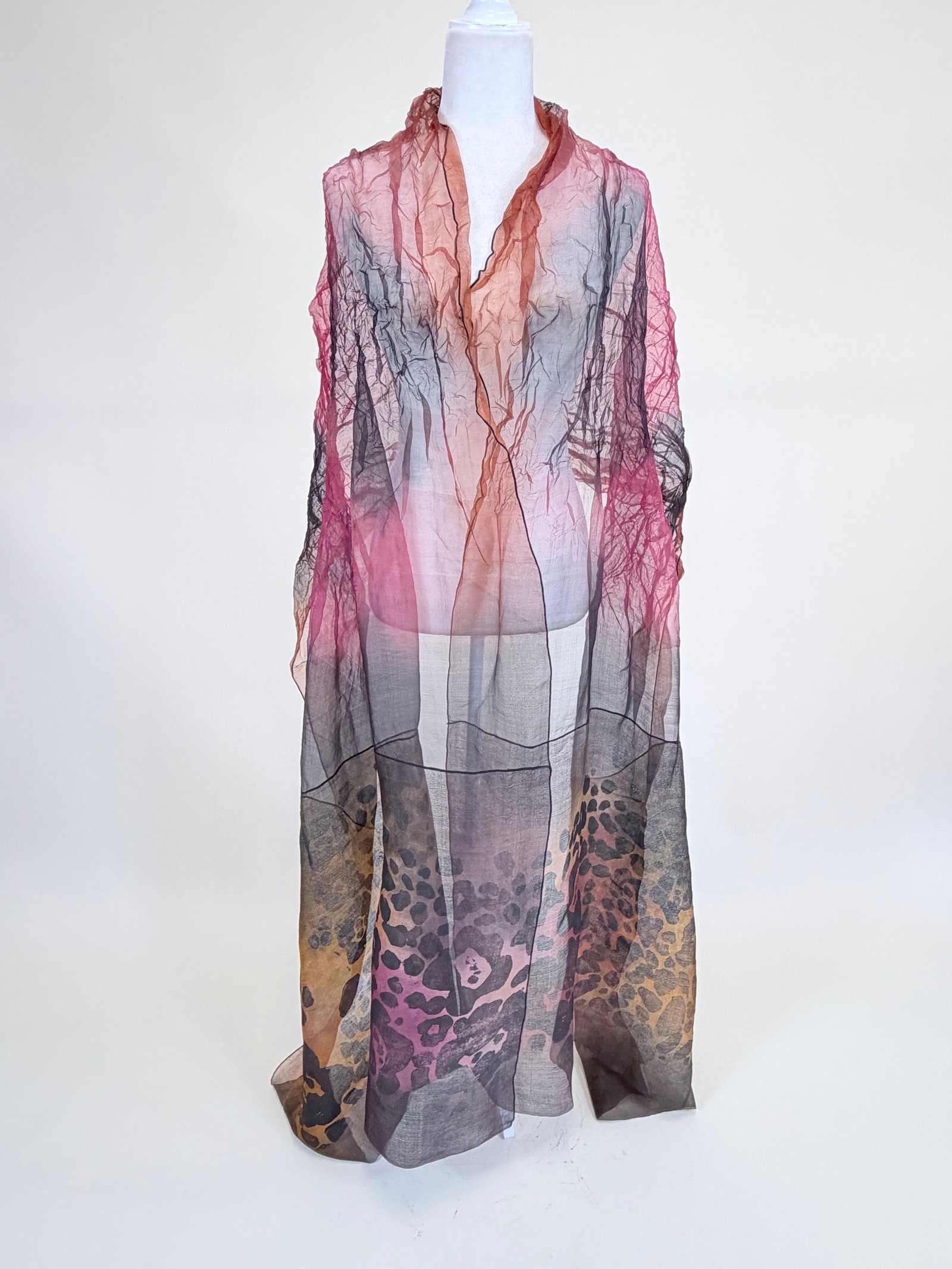 PRINTED ITALIAN GAUZE WRAP (1 of 6)