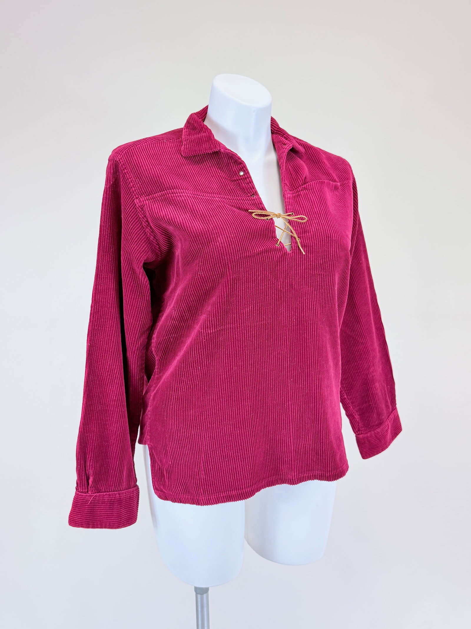 VINTAGE 1950s CORDUROY PULLOVER - 2