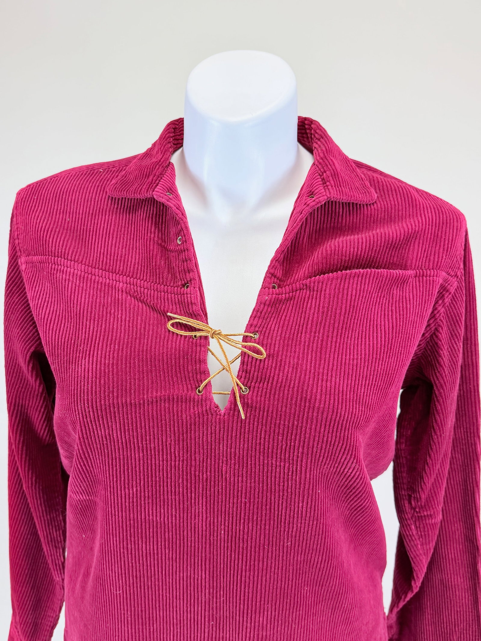 VINTAGE 1950s CORDUROY PULLOVER - 5