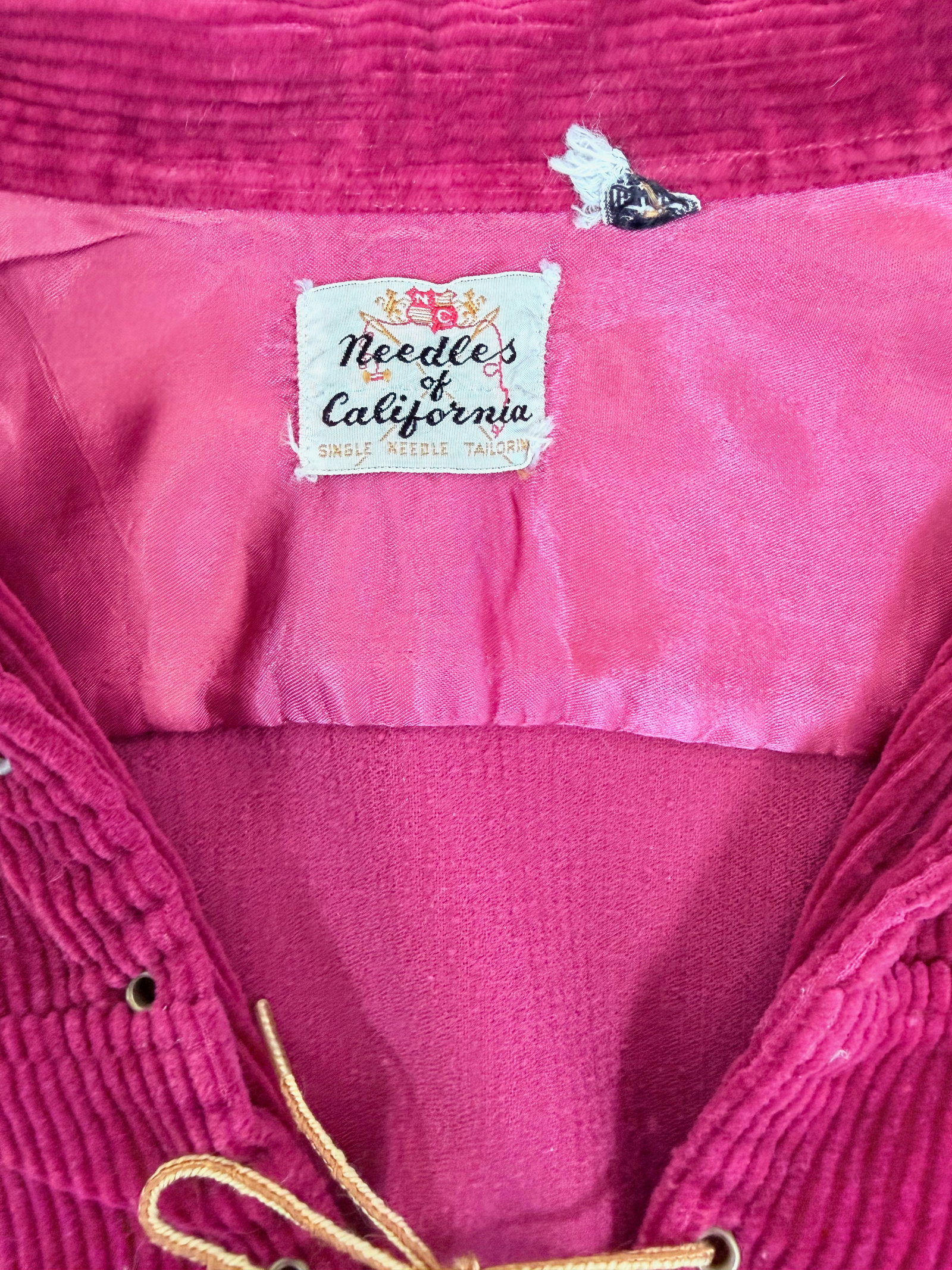 VINTAGE 1950s CORDUROY PULLOVER - 7