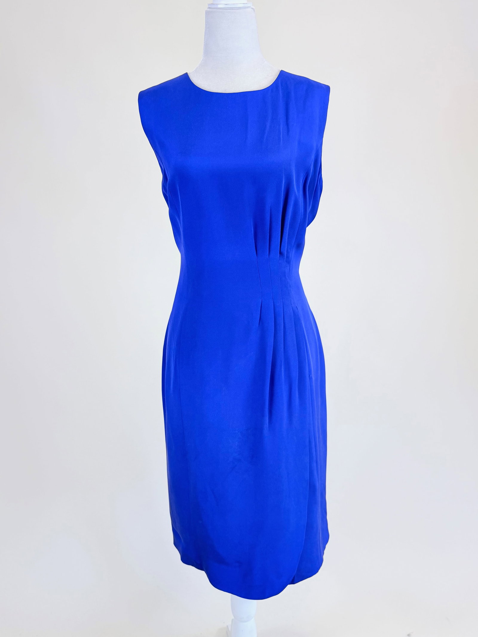 VINTAGE EARLY 1990s SILK SHEATH DRESS (1 of 5)