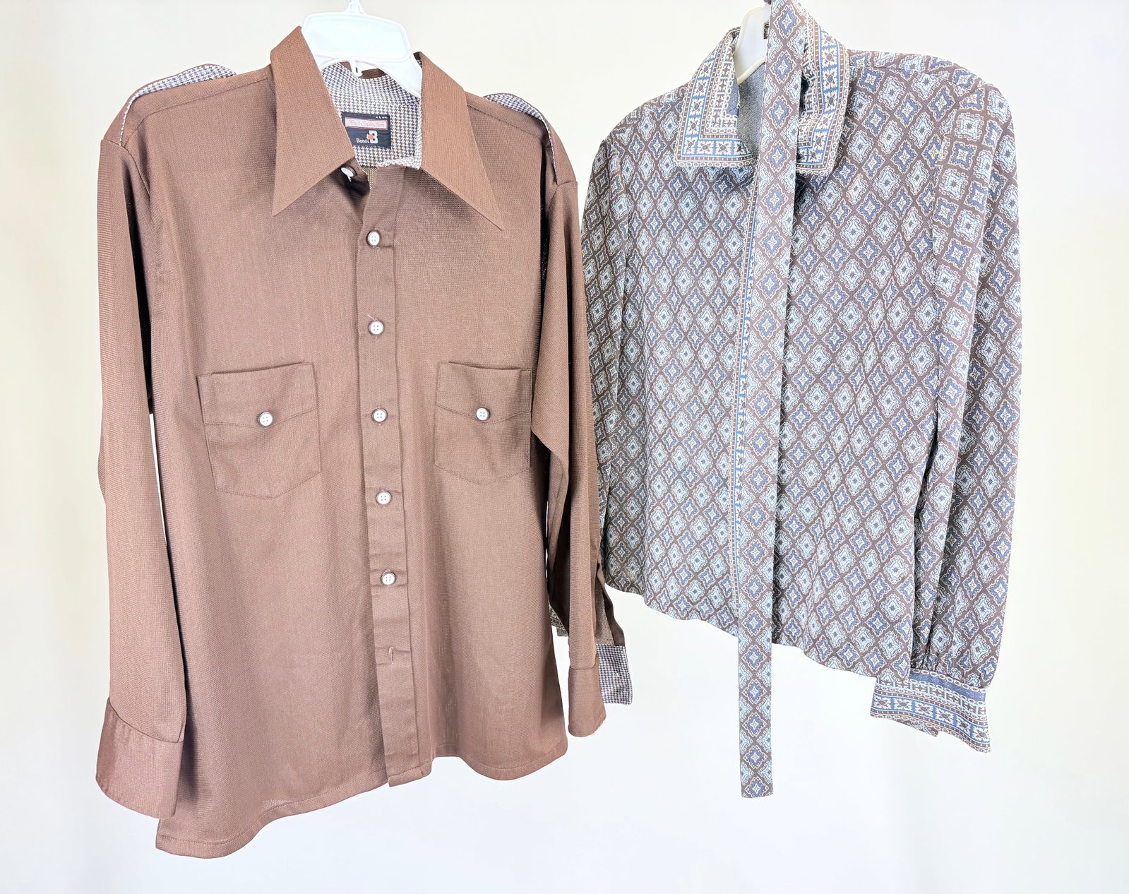 VINTAGE 1970s HIS & HERS BUTTON-UPS (1 of 7)