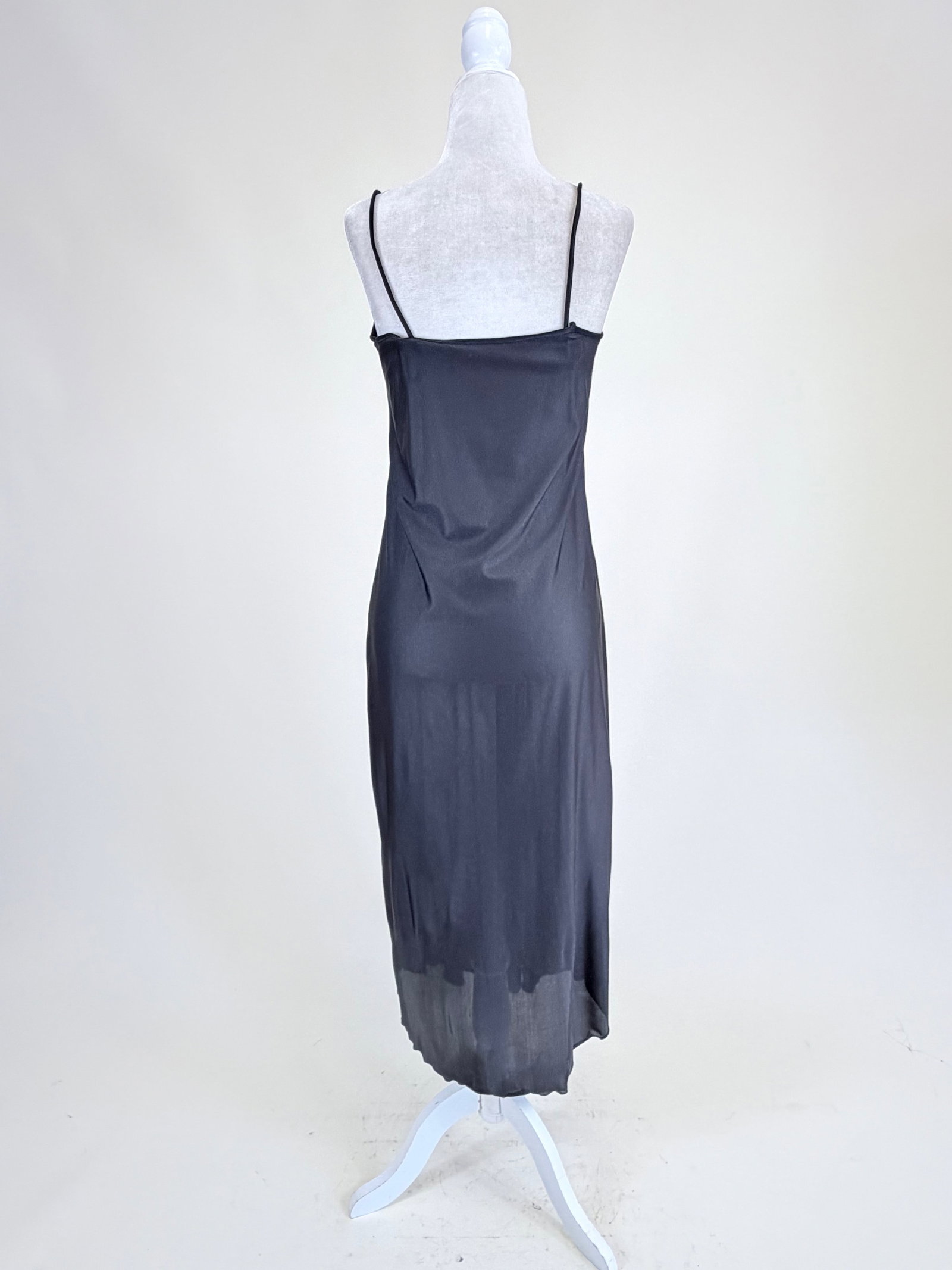 VINTAGE BLACK SLIP - 4