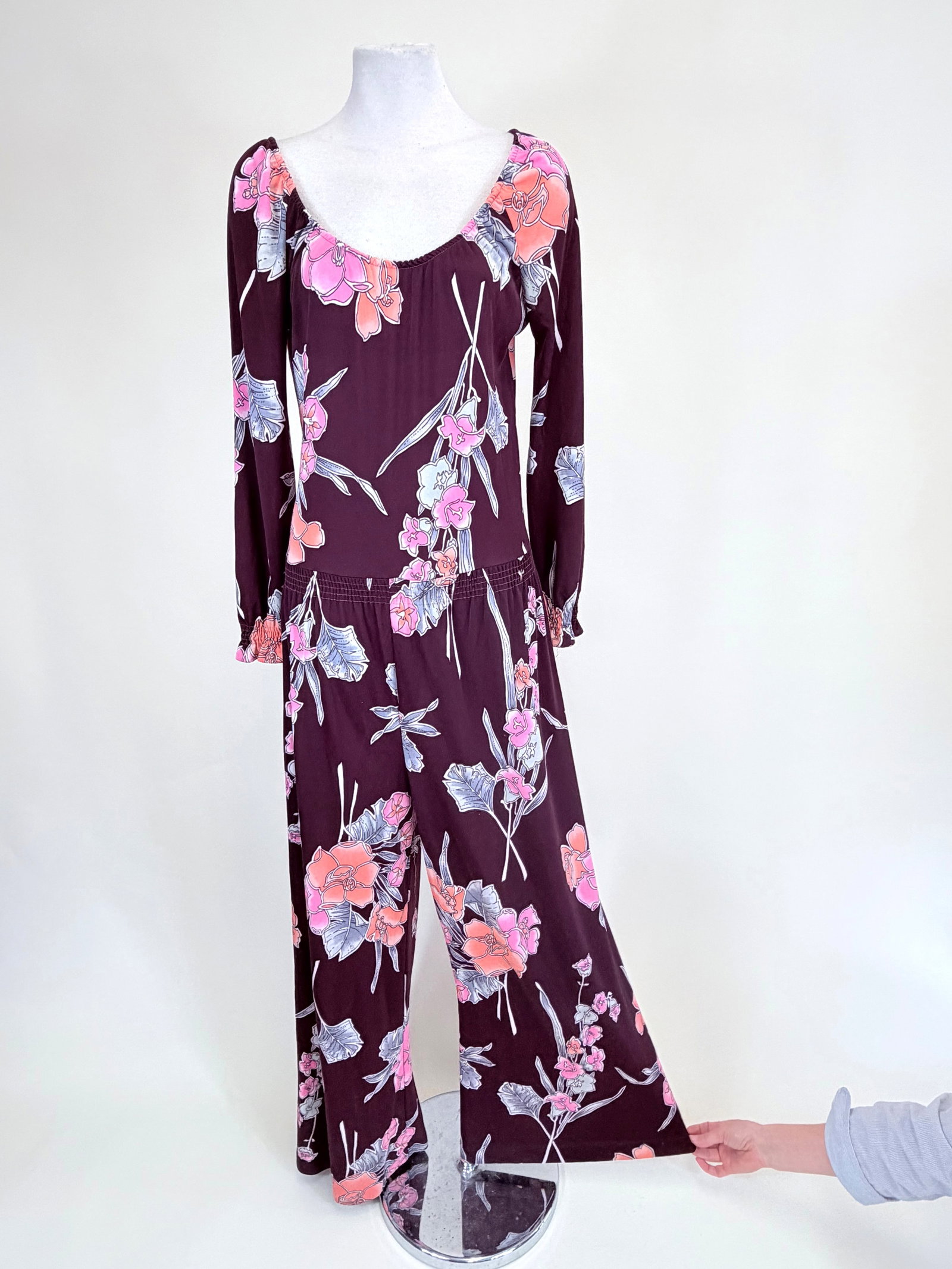VINTAGE 1970s GOSSARD LOUNGING/HOSTESS PAJAMAS (1 of 7)