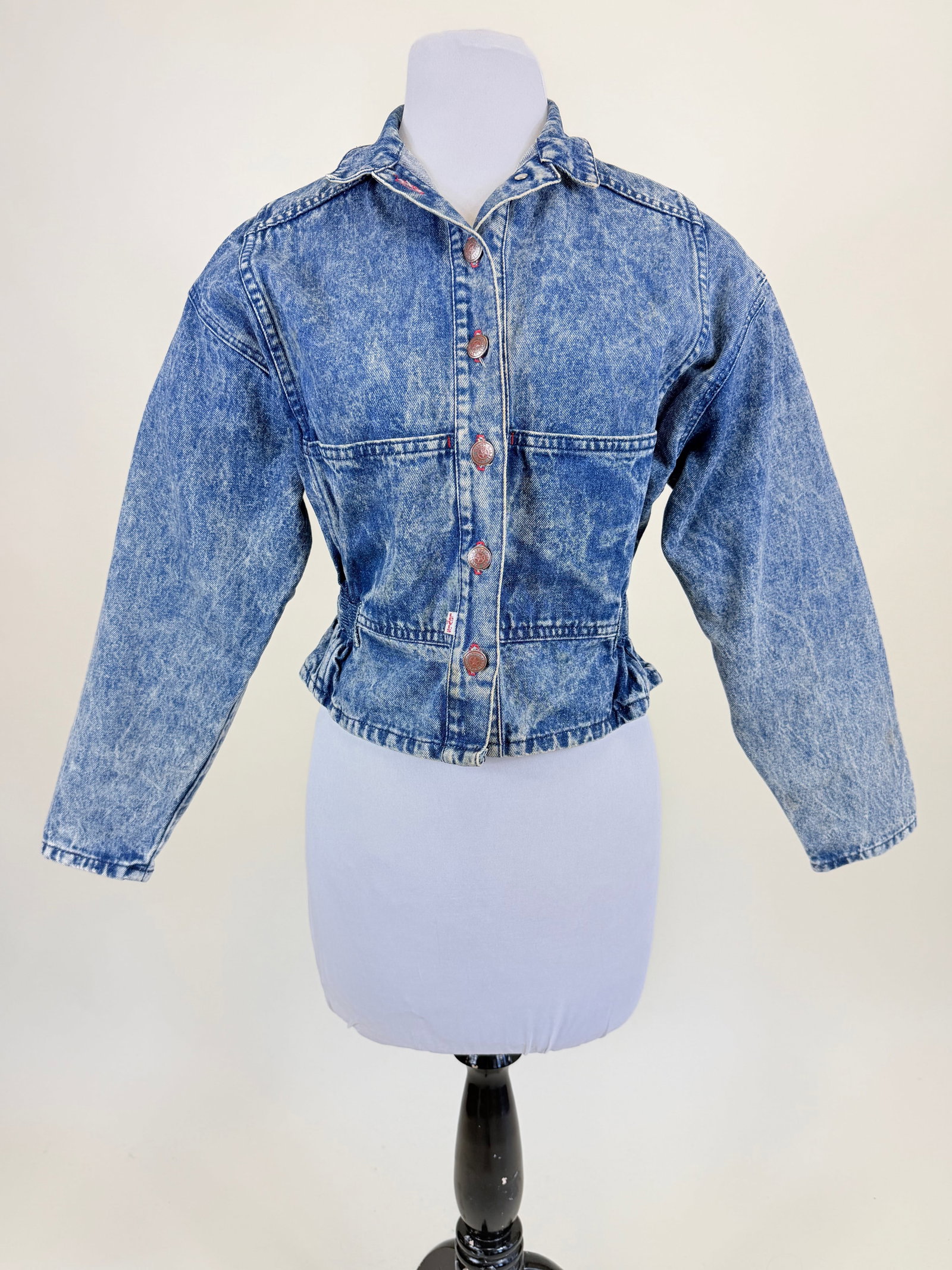 VINTAGE 1980s LEVI'S DENIM JACKET (1 of 9)