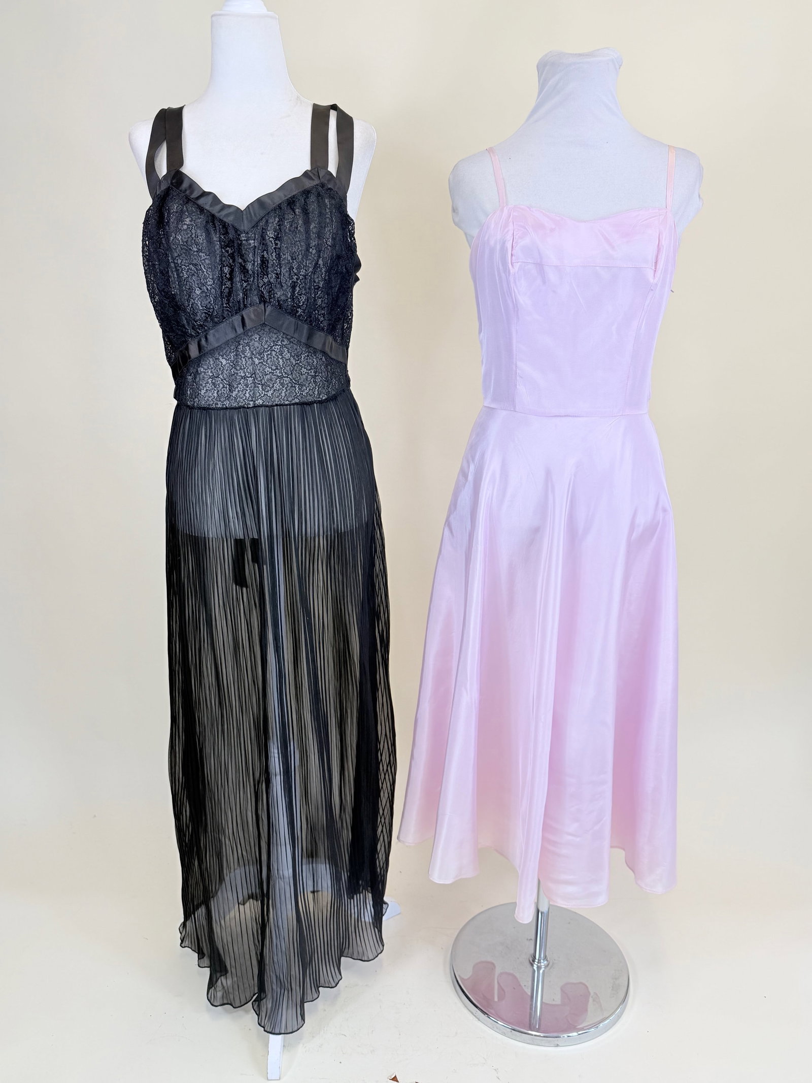 TWO VINTAGE 1950s/60s SLIPS - 2