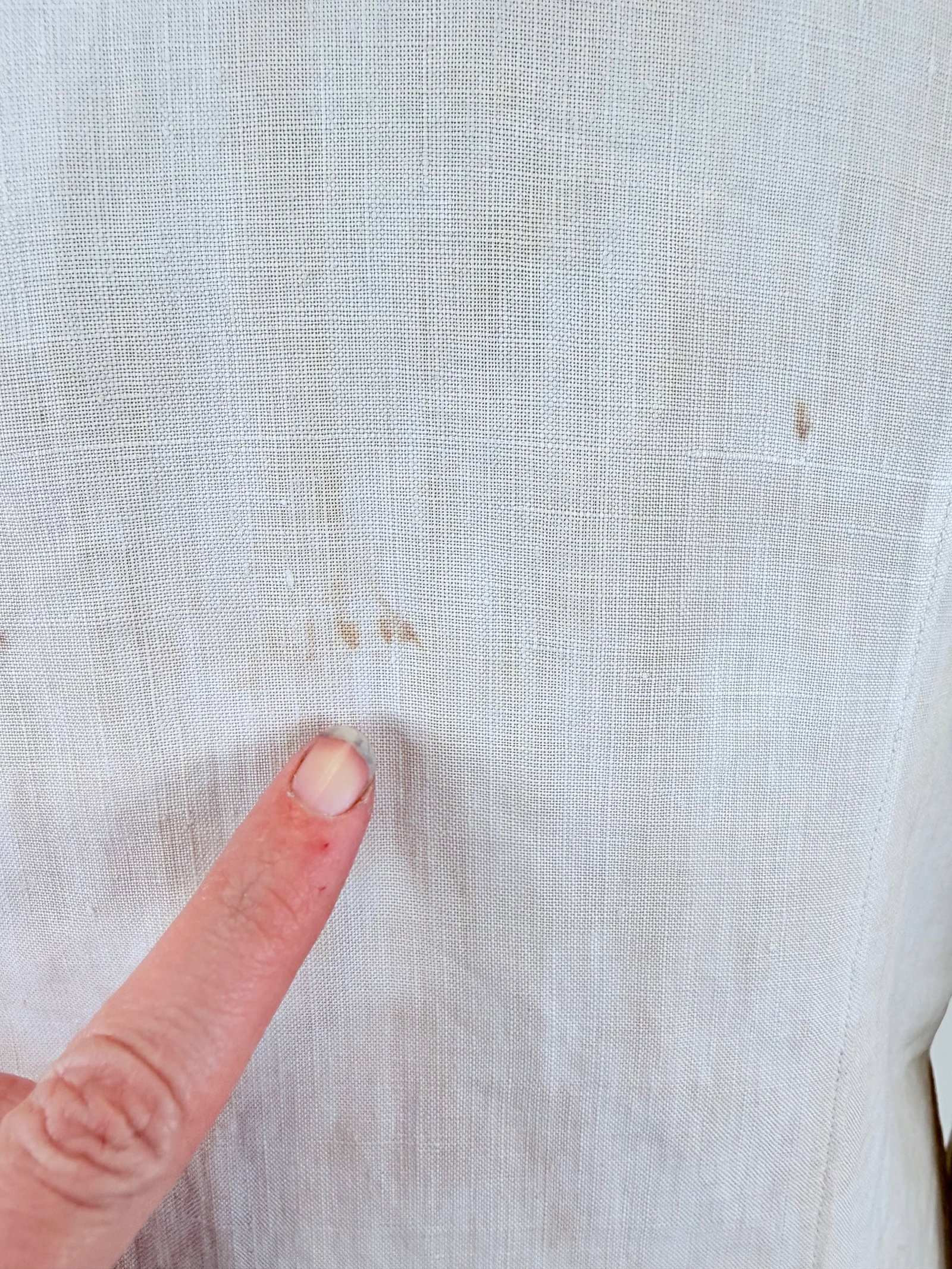 ANTIQUE EDWARDIAN LINEN JACKET - 10
