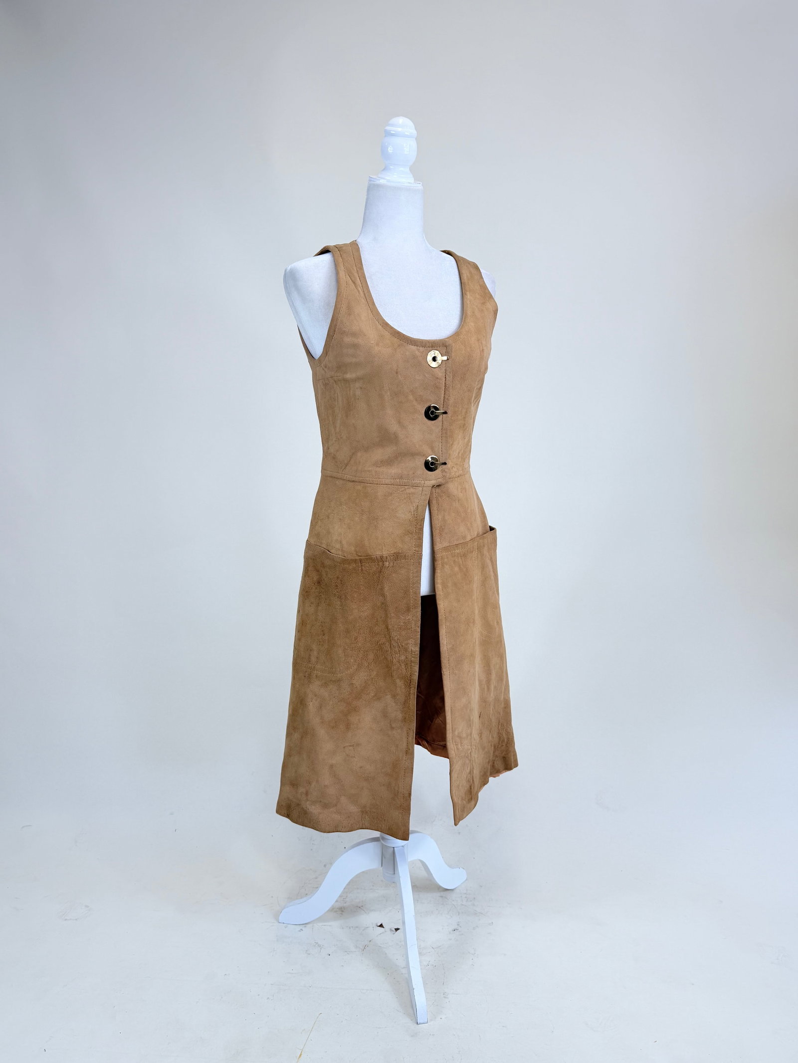 SUEDE TUNIC, 1960s - 2