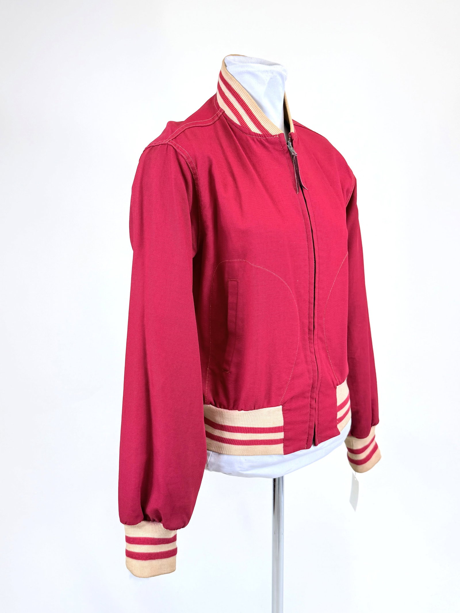 BERKRAY COTTON ATHLETIC JACKET, 1950s - 2