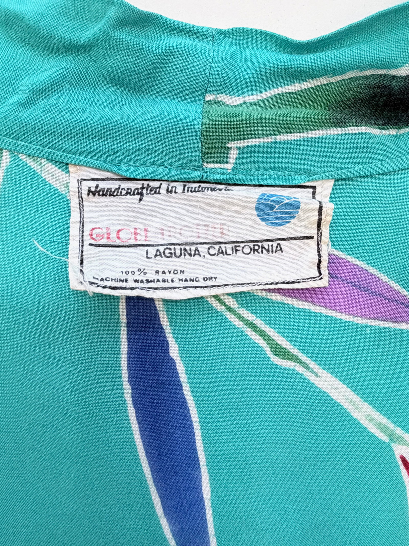 REVERSE DYED & PRINTED KIMONO ROBE - 7