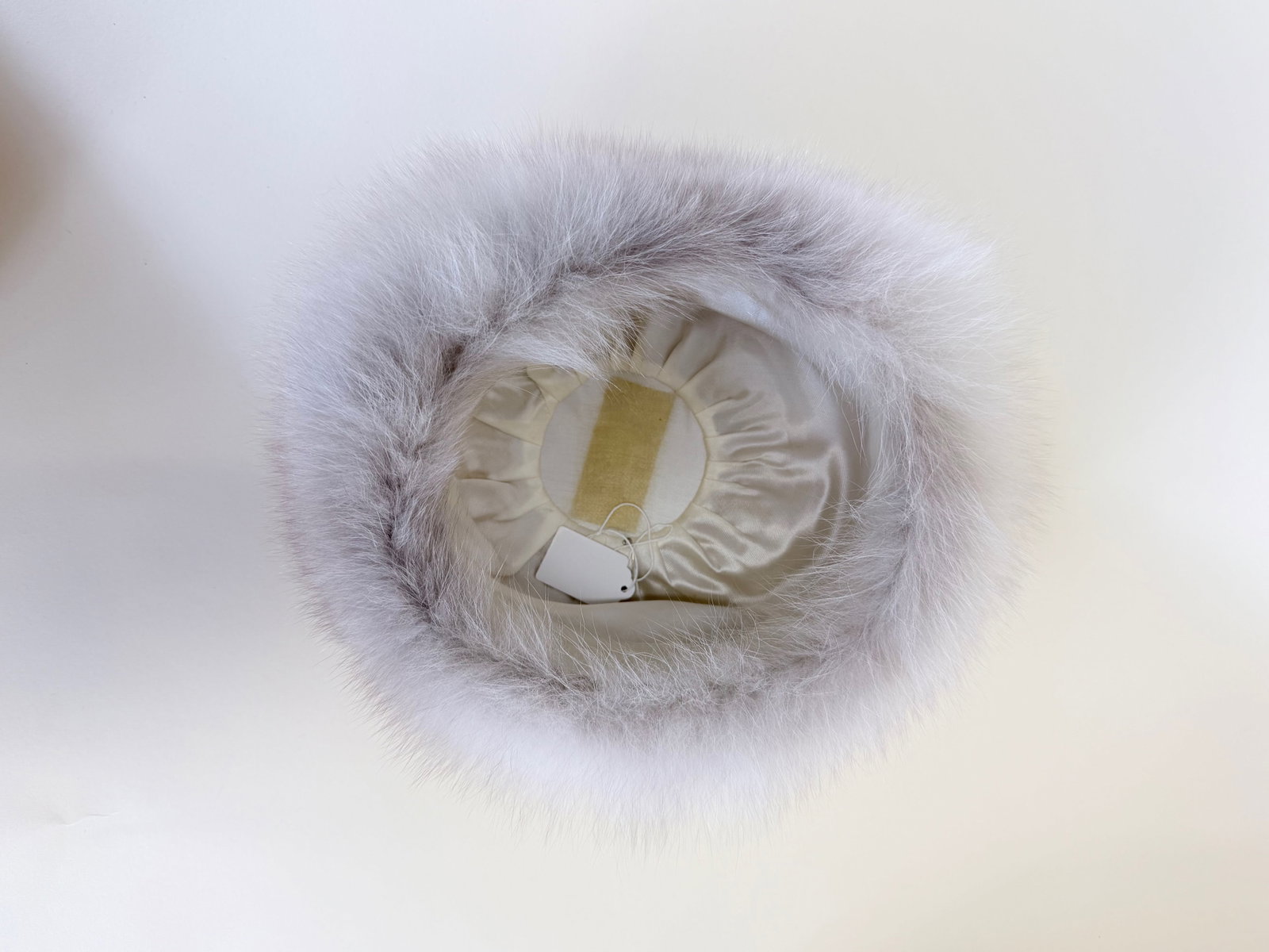 SILVER FOX PILLBOX WINTER HAT, 1960s - 7