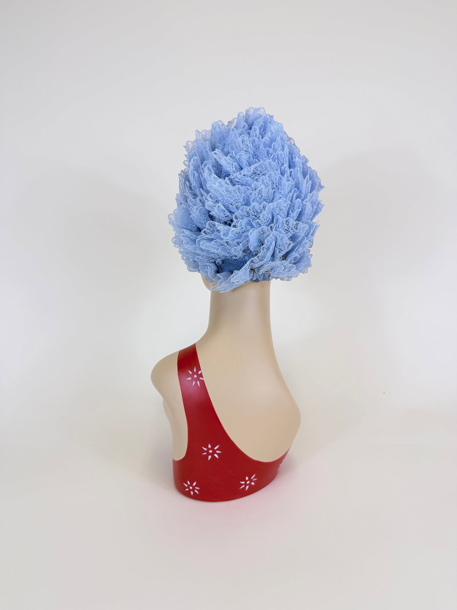 LACE SWIM CAP, 1950s - 4