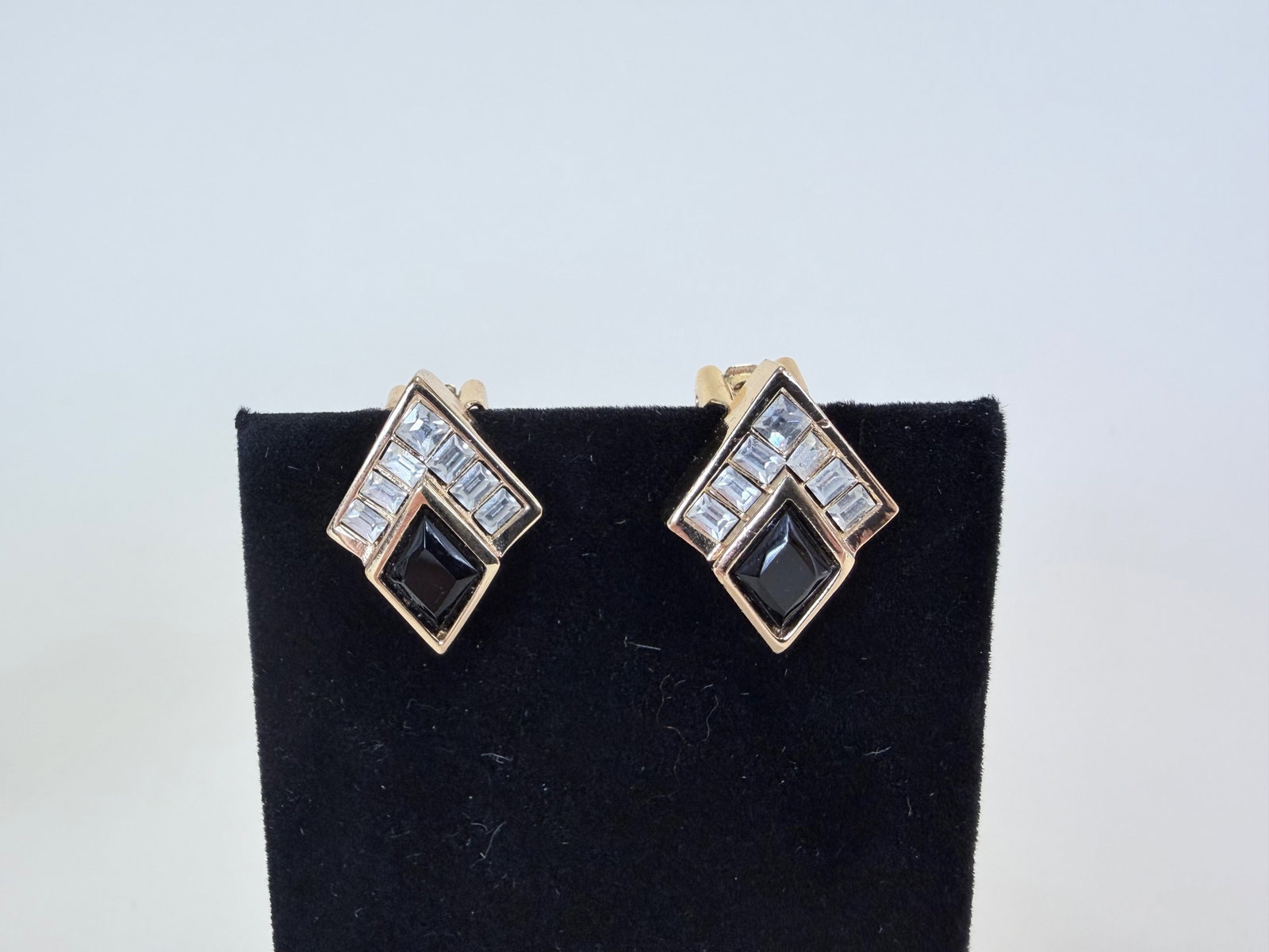 TWO PAIR DIOR EARCLIPS - 3