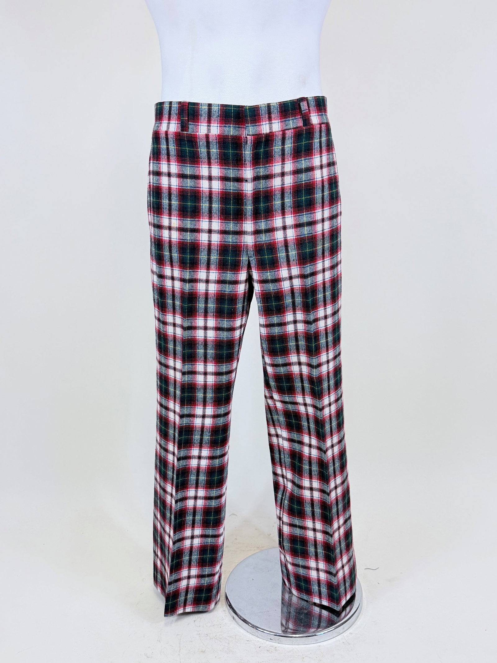 PAIR OF PENDLETON WOOL TROUSERS, 1970s-1990s: W 37", good condition, see photos