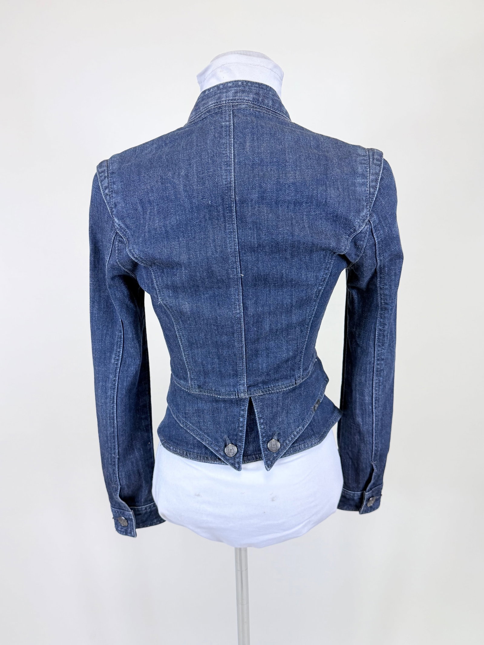 GUESS DOUBLE BREASTED DENIM JACKET, MODERN - 4