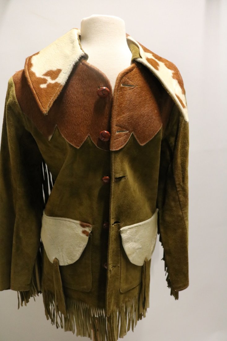 Vintage East West Musical Instruments Jacket, Suede (1 of 9)