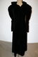 Antique Victorian Black Velvet Woman's Opera Coat with