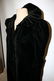 Antique Victorian Black Velvet Woman's Opera Coat with - 4