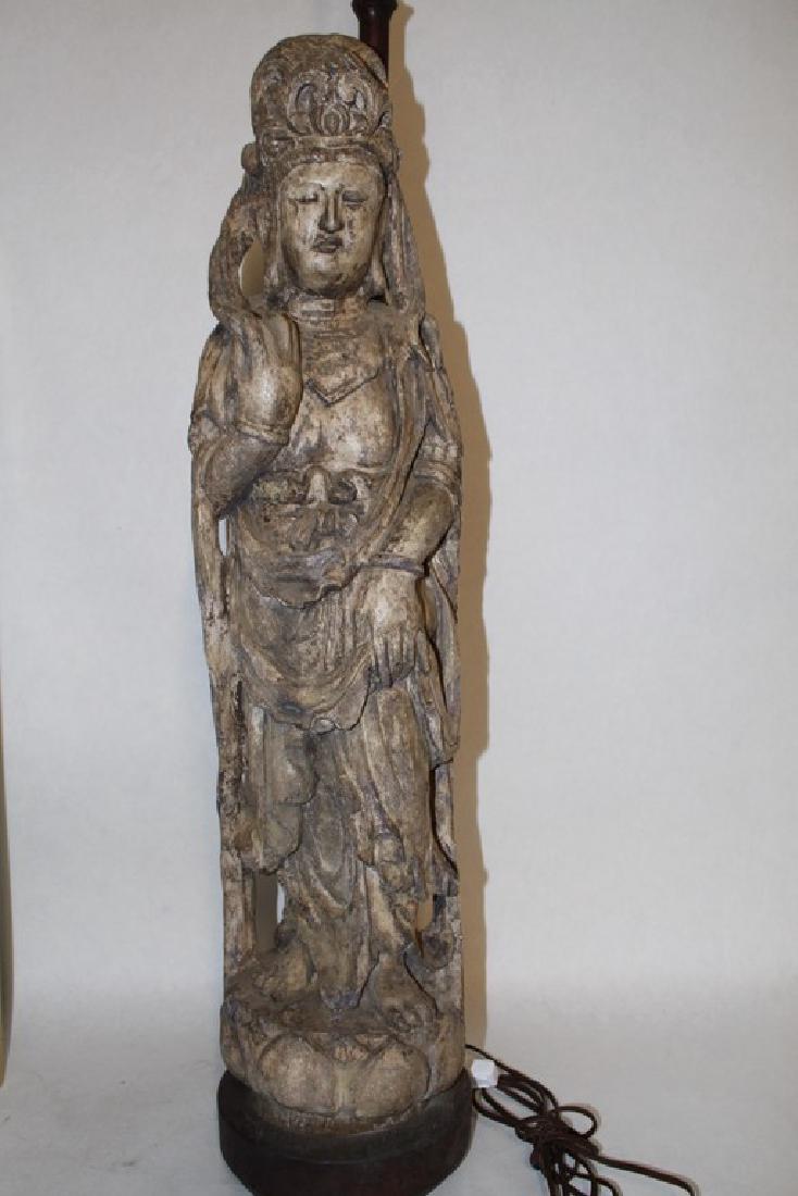 Standing Female Buda Chinese Lamp (1 of 5)