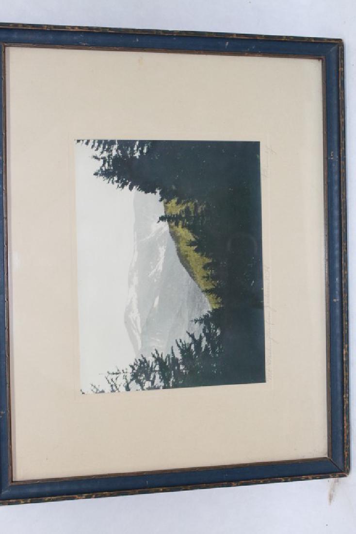 Phinney Hand Colored Photo, Mt Washington from Jackson (1 of 4)