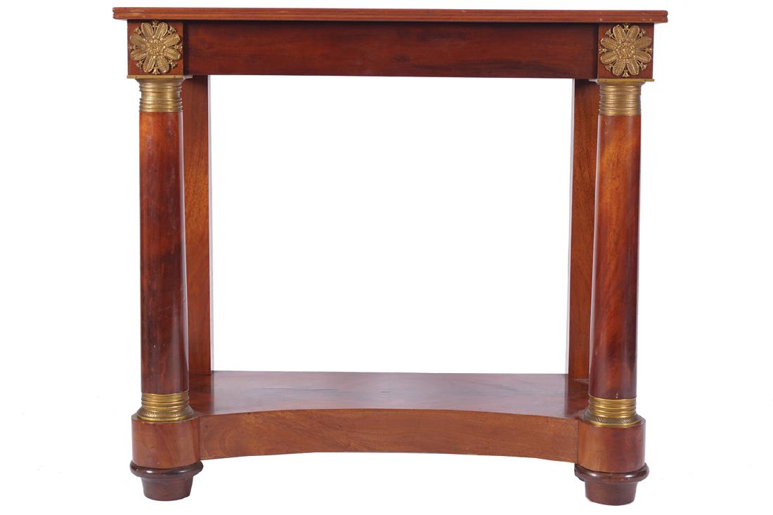 PAIR OF NINETEENTH-CENTURY MAHOGANY AND BRASS MOUNTED (1 of 2)