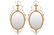 PAIR GILT FRAMED PER MIRRORS