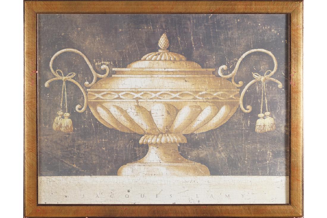 JACQUES LAMY: JACQUES LAMY Classical urn Dimensions:53 x 70 cm.