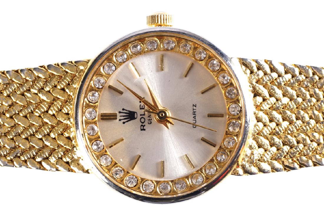 ROLEX LADIES WATCH WITH BRACELET (1 of 2)