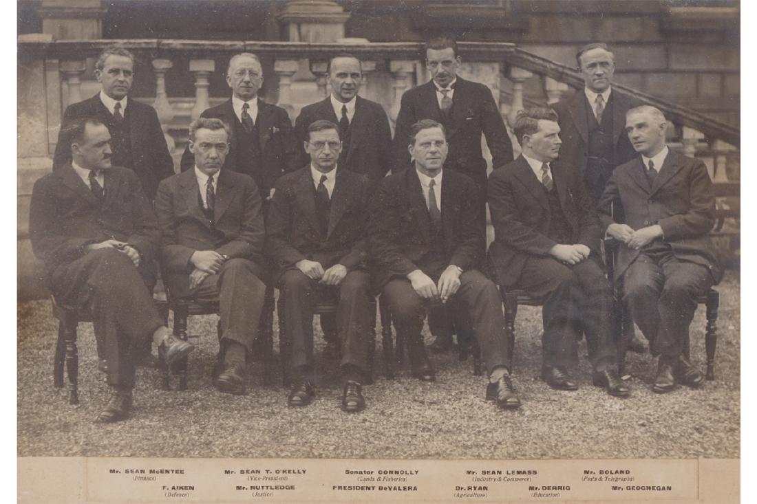 EARLY PHOTOGRAPH OF EAMON DE VALERA’S GOVERNMENT (1 of 1)
