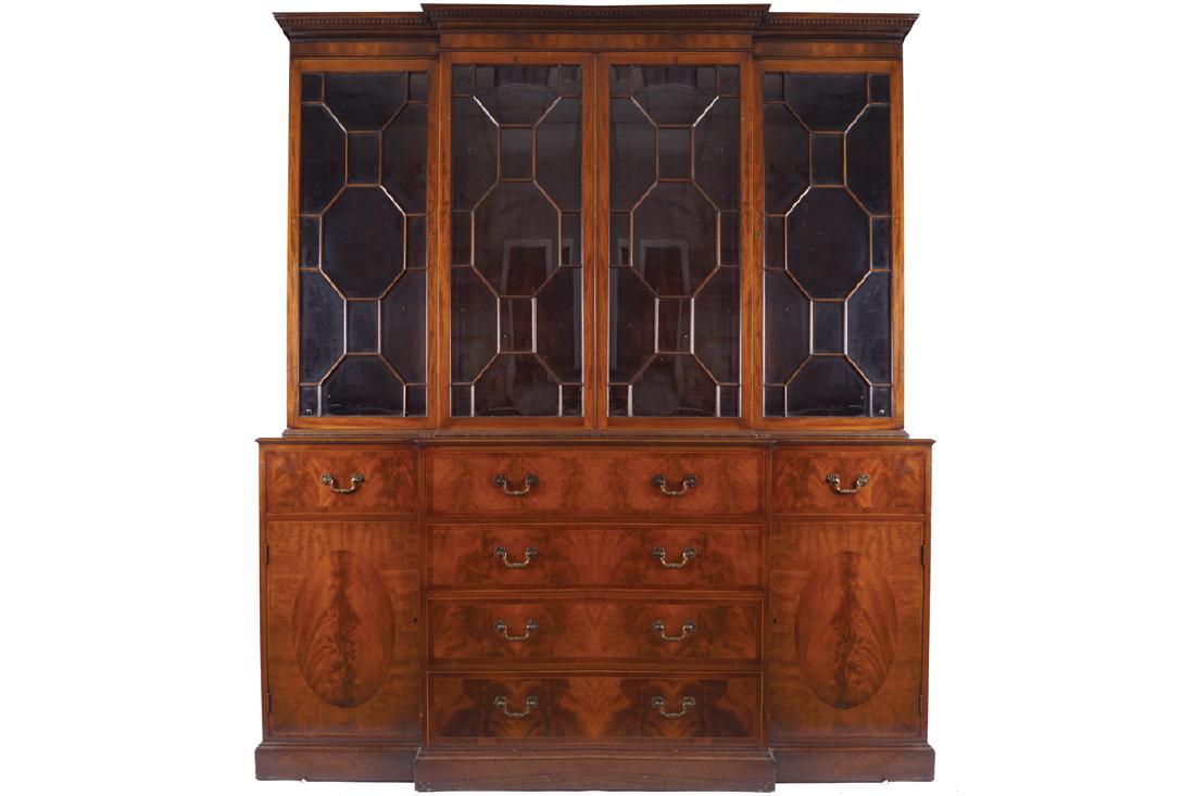 EDWARDIAN PERIOD MAHOGANY AND BOXWOOD STRING INLAID (1 of 1)