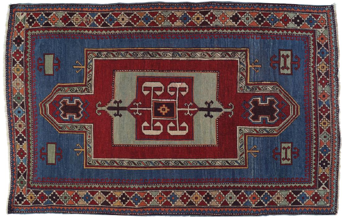 CAUCASIAN KAZAKH RUG, NINETEENTH-CENTURY, SOUTHEAST (1 of 5)