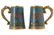 PAIR OF CHINESE QING PERIOD CLOISONNE ENAMELLED