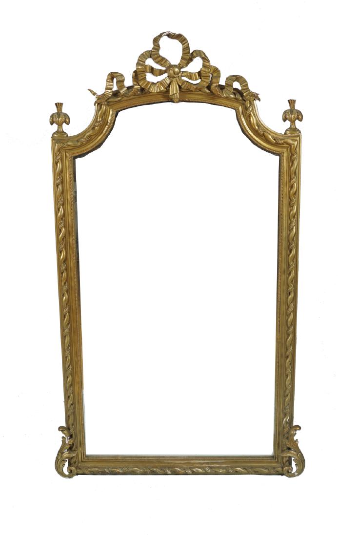 NINETEENTH-CENTURY GILT FRAMED PIER MIRROR (1 of 1)